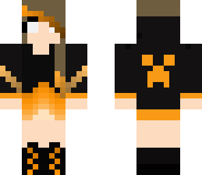 fire herobrine girl