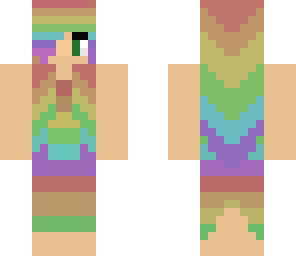 rainbow girl
