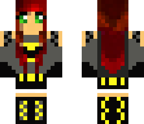 batman fan girl redhead