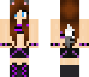 wolf girl base summer version