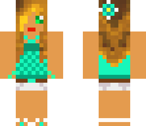hot summer girl blue