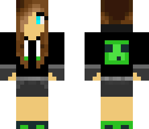 green slime girl