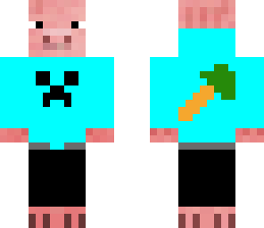 pig in a hoodie