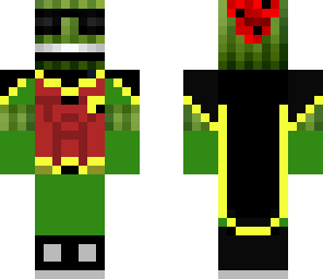 watermelon in robin hood suit
