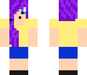 purple hair