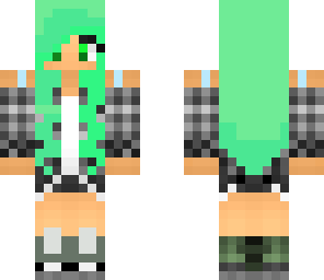 cyan girl 