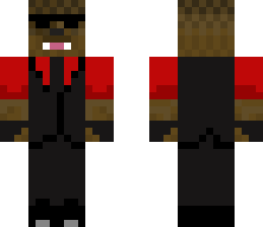 fixed red mafia bacca with glasses