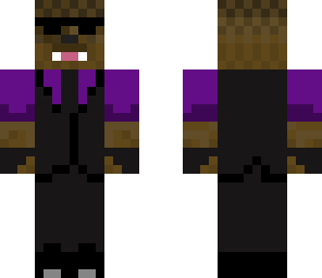fixed purple mafia bacca with glasses