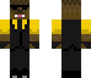 yellow mafia bacca with glasses