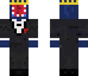 king squid in tux