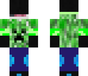 orca in a creeper jacket