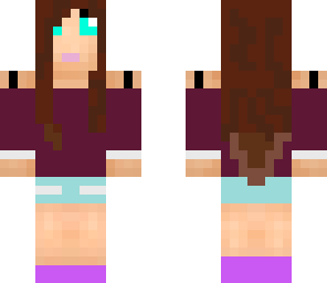 purple girl