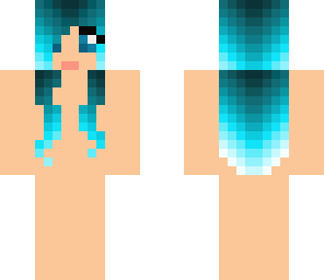 beautiful blue hair base