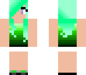 green girl