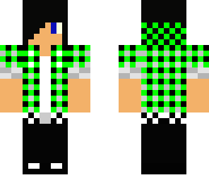 green cool teenager