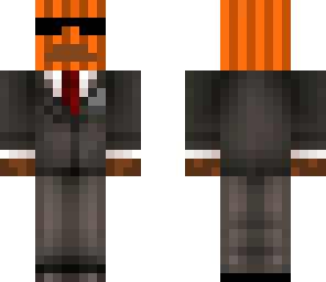 snow golem in a suit hd
