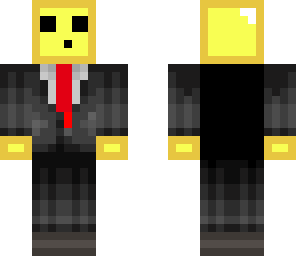 butter slime in a suit