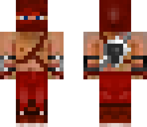 dark red ninja