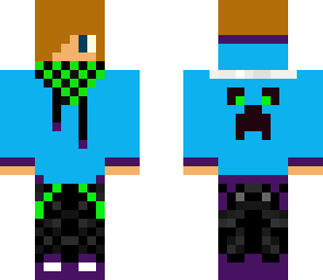 green blue boy