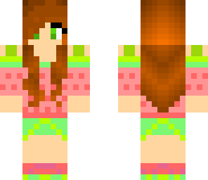 strawberry green girl