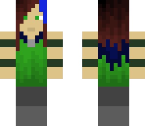 edited green girl