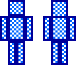 pop out blue guy