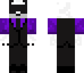 purple work panda