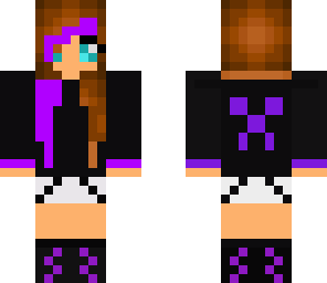 purple creeper girl