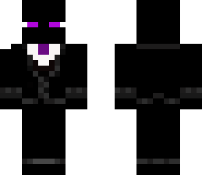 ender man in a ender tux