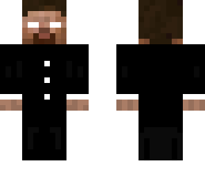herobrine in a suit