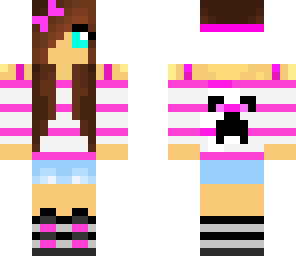 pink creeper hoodie