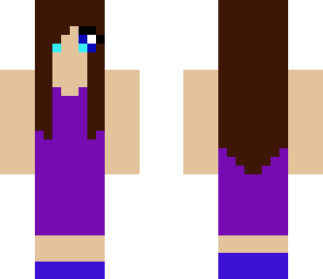 purple dress