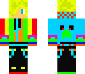 rainbow bond blue eyes plz vote if u use it thx