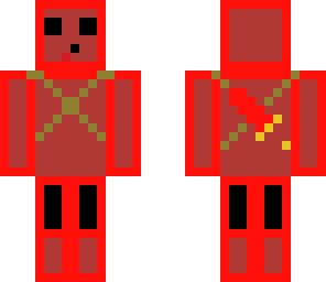 red shirtless slime