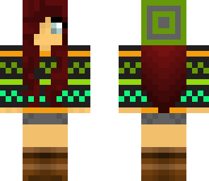 green hat