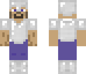 someone with iron armor