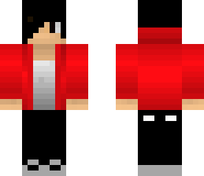 red hoodie teen