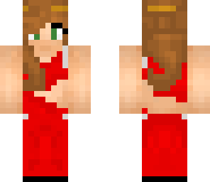 fancy red dress
