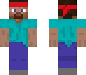red ribbon steve
