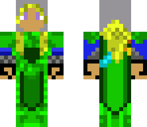 female green warrior