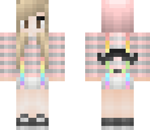 skin request rainbow suspenders girl