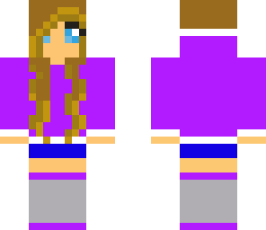 cute purple hoodie