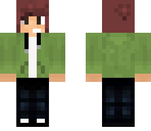 green boy casual