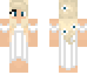 white dress