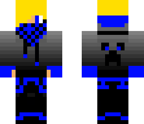 blue emo kid