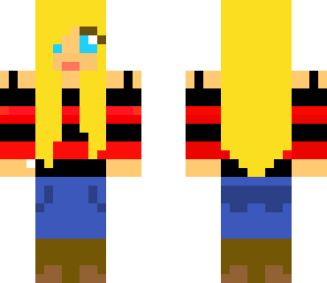 cool girl red black