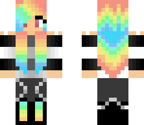 rainbow girl