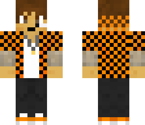 bajan canadian-orange with headphones
