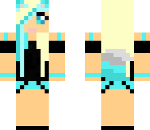 blue girl wolf