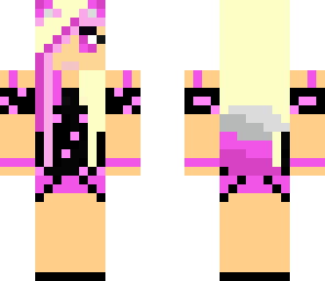 pink cheetah girl